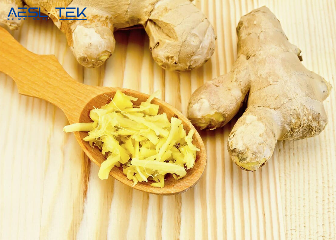 Chữa sẹo lồi ở chân - Mách bạn cách đơn giản tại nhà 3 Gừng chứa nhiều khoáng chất tốt cho việc điều trị sẹo lồi