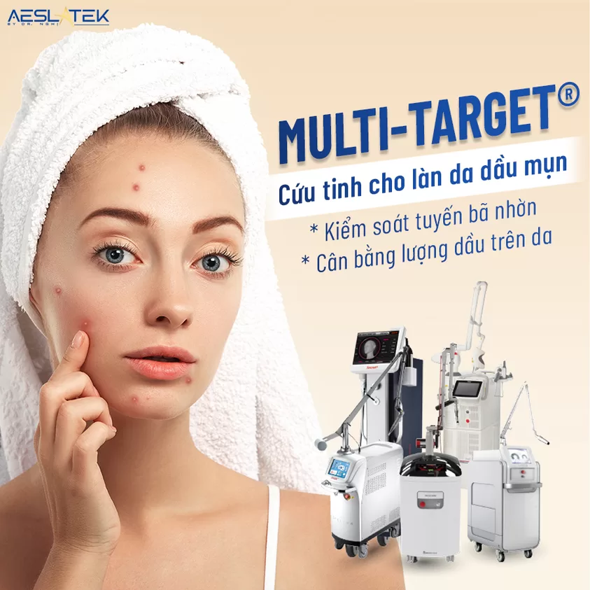Multi-Target® là phương pháp trị mụn chuẩn Y khoa